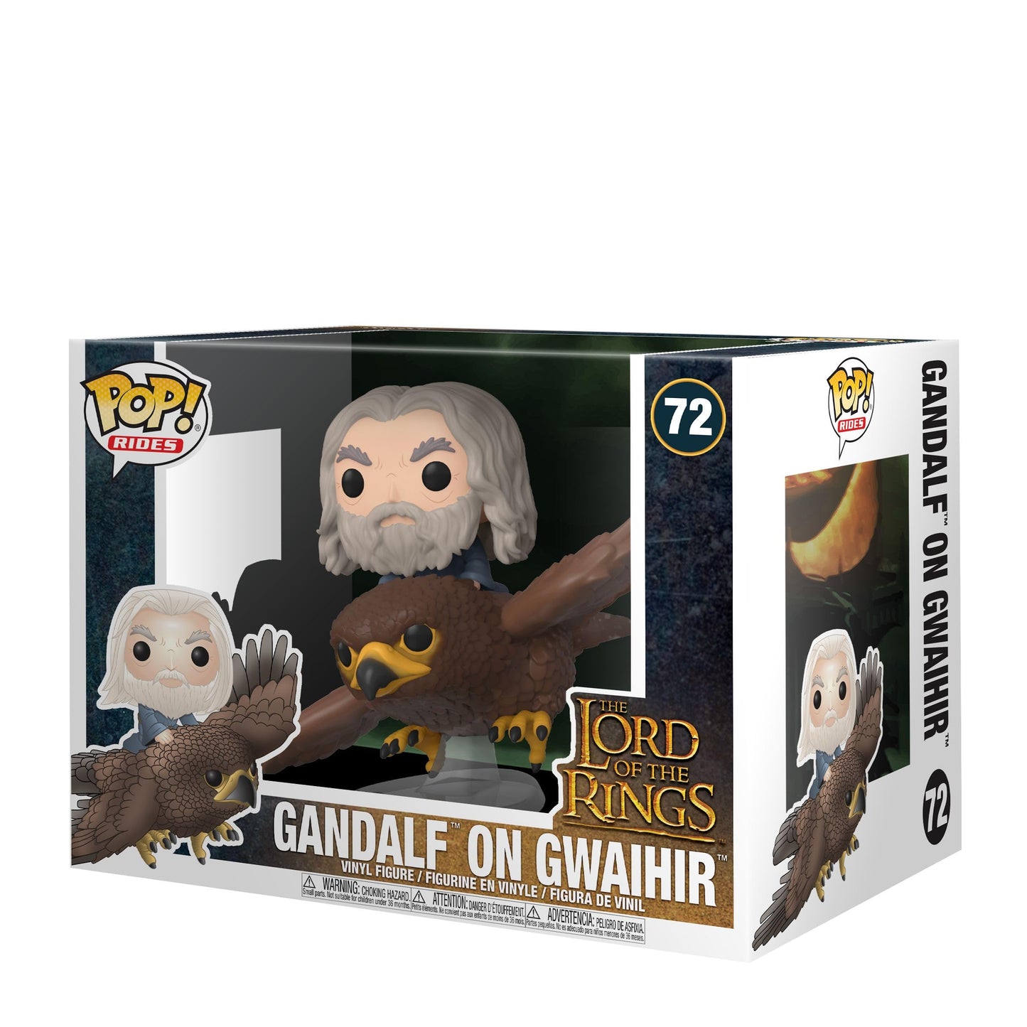 Funko 40869 POP Rides: Lord of The Rings-Gwaihir with Gandalf Hobbit Collectible Figure, Multicolour