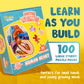 Human Heart Anatomy Floor Puzzle — Genius Games Doctor Livingston Jr Anatomy Toy - Kids Puzzles & Science Toys - Human Heart Anatomy Model - 100 Piece Jigsaw Puzzles For Kids, Toddlers, Teens