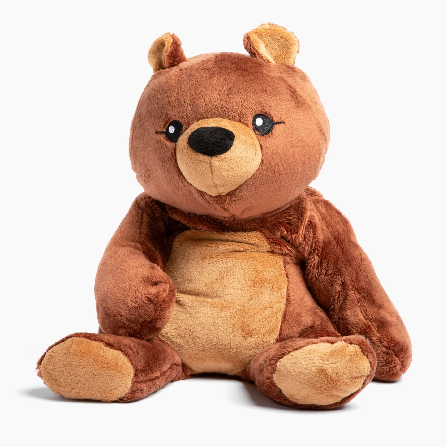 HUGIMALS Darby The Bear 20 Inch 4.5 lb Heavy Cute Sensory Weighted Comfort Plush | Large Unscented Washable Self Care Calming Stuffed Animal for Kids  Teens and mature-themeds
