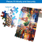 2 Pack Puzzles For Adults 1000 Pieces-Big Ben And Eiffel Tower Difficult Jigsaw Puzzles For Adults,Hard Jigsaw Puzzle Decorations Diy Leisure Game Toy Suitable Family Friends(27.5X20 Inches)