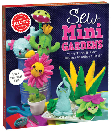 Sew Mini Gardens (Klutz Craft Kit) , 8 Length x 1.5 Width x 9 Height