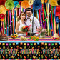4 Pack Cinco De Mayo Printed Fiesta Mexican Table Cover Fiesta Party Tablecloth Taco Night Table Cloth Mexican Themed Party Tabl