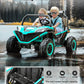 ELEMARA 24V 2 Seater Ride on Car for Kids,10AH 4WD Powered Ride on Toy for Big Kids,4.5MPH Large Side by Side Electric Vehicle w