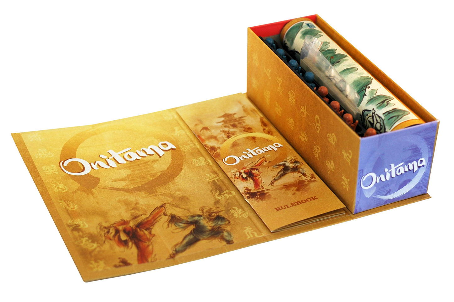 Arcane Wonders Onitama Board Game for 2 Players - Tan Cardboard Model ARWDTE20