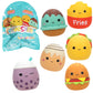 Whaline 4Pcs Inflatable Pool Floats Toys Swim Tubes Rings Glitter Yellow Pool Tube For Teen Boys Girls Outdoor Summer Swimming Pool Beach Party Favors Supplies