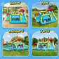 Elemara 7 In 1 Big Inflatable Bounce House, 15X12’Xl Golf Inflatable Bouncer With 750W Blower, Bouncy House With Slide,Golf Area,Bouncer,Tunnels,Climbing Wall, Jumping Castle, Holds 6 Kids