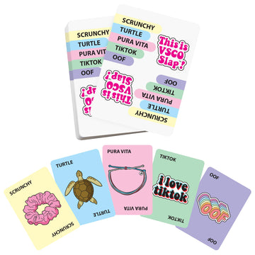 This is VSCO Slap Card Game - Quick and Fun Party Game