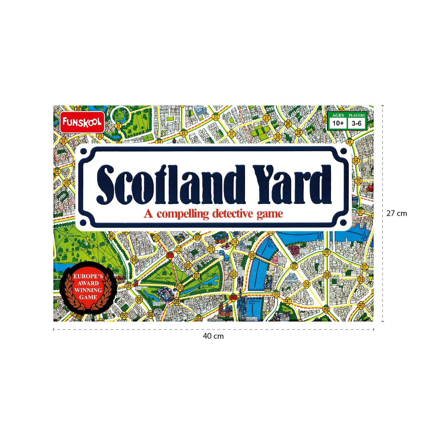 Funskool Scotland Yard Board Game (3-6 Players, 10+)