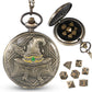 Banloga D&D Dice Set,7PCS Metal Dice for Dungeons and Dragons,Mini Dice Set with Pocket Watch Case,Role Playing Board Games Acce