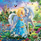 Educa - The Princess And The Unicorn - 1000 Piece Jigsaw Puzzle - Puzzle Glue Included - Completed Image Measures 26.8' X 18.9' - Ages 14+ (17654)