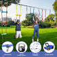 Ninja Line 2X56Ft Ninja Warrior Obstacle Course For Kids, Ninja Slackline With 11 Accessories, Slackline Kit With Pulley, Rope L