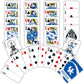 Masterpieces Family Games - Ncaa Kentucky Wildcats Playing Cards - Officially Licensed Playing Card Deck For Adults, Kids And Family