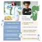 Inflatable Dudes Unicorn 47 Inches- Kids Punching Bag| Already Filled With Sand | Party Bop Bag |Ring Toss With 3 Inflatable Rings| | Ride-On Toy + Handles| Punching Bag For Kids (Unique)