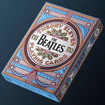 theory11 The Beatles enhanced Playing Cards - Blue Deck Officially Licensed Collector's Cards