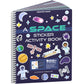 Outer Space Stickers + Coloring Book By Cupkin: Innovative Side By Side Sticker Books - Spiral Binding Lays The Planet Stickers