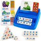 Coogam Matching Letter Game, Alphabet Spelling Reading Flash Cards, Math Number Words Puzzle Montessori Early Learning Educational Gift Toys For 3 4 5 Year Old Kids