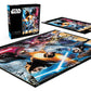 Buffalo Games 1000 Piece Jigsaw Puzzle - Star Wars Vintage Art, Multi-color, Model 11801