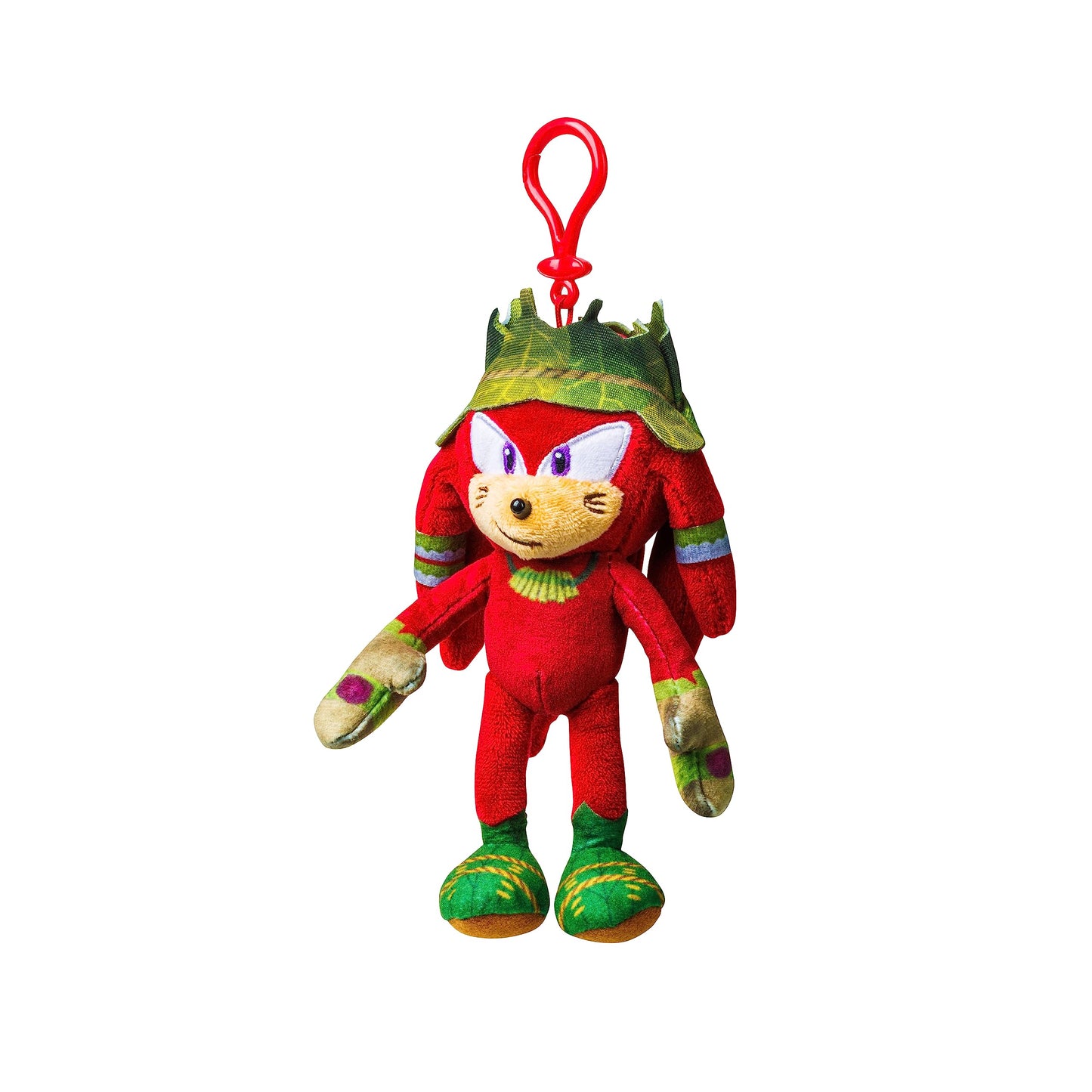 Sonic The Hedgehog Clip On Plush Toy, Series 1, Multicolor, Model SON7004, Random Selection
