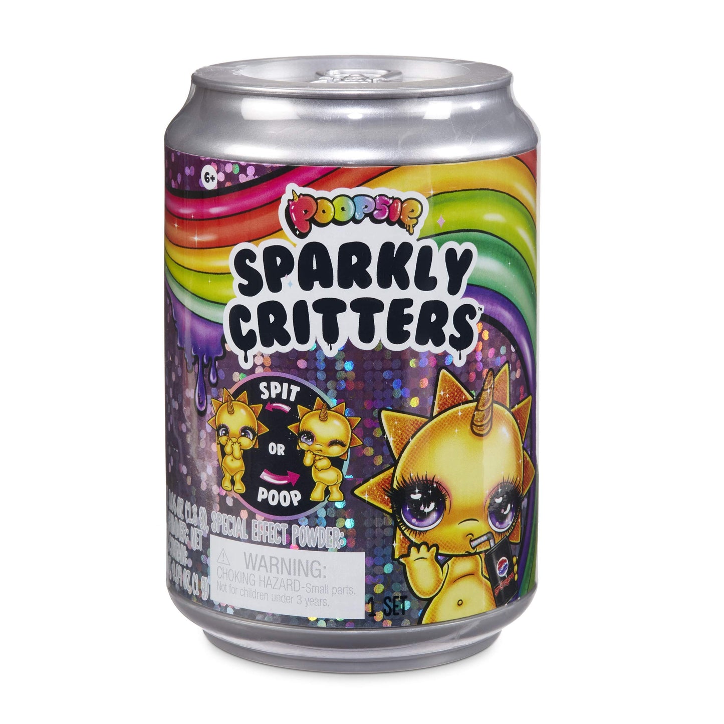 Poopsie Sparkly Critters Slime Series 2-1, 2 Piece Assortment, Multicolor