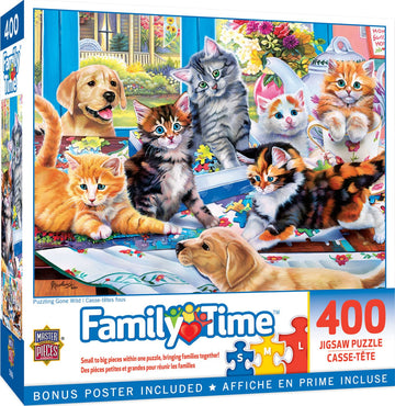 Puzzling Gone Wild 400 Pc