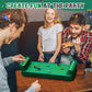 Foilswirl Electric Horse Racing Board Game Mini Portable 6-Horse Racing Table Desktop Derby Game for mature-themed Family Party Entertainment