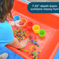 Children'S Factory 24'' Large Sensory Table, Portable Sandbox, Water Table For Kids, Red