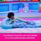 Happy Nappers Care Bears Sleep Sack - 2-in-1 Plush Bedtime Bear, Large, Multi, Model 6866h, Soft Polyester for Kids 7+