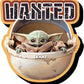 Aquarius The Mandalorian The Child Wanted Funky Chunky Novelty Magnet For Refrigerator, Locker, Whiteboard & Game Room Officiall
