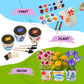 Ozzagar Paint & Plant Gardening Kit for Kids, Multicolor, Medium, Plastic, Ideal Gift for Ages 4-14