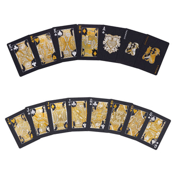 WJPC Black Diamond enhanced PVC Material Elastic Waterproof game-style Playing Cards Cool Playing Cards for Party and Game Deck of Cards