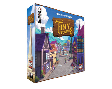 Aeg Tiny Towns - Award-Winning Board Game, Base Set, 1-6 Players, 45-60 Min Play Time, Strategy Board Game For Ages 14 And Up, Cleverly Plan & Construct A Thriving Town, Alderac Entertainment Group