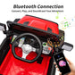Outfunny 24V Ride-On Truck, Kids Electric Car With Remote Control, 4 Wheels Suspension, Safety Belt, Lights & Music, Ride-On Toy