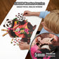Tropical Panda Paradise - 350 Piece Wooden Puzzles for mature-themeds - 14.4 x 17.1 in - Extra-Thick 5 mm Wood Puzzle  Hand-Drawn Pieces  Animal Shaped Design - enhanced Gift for Puzzle Lovers by LEOGOR
