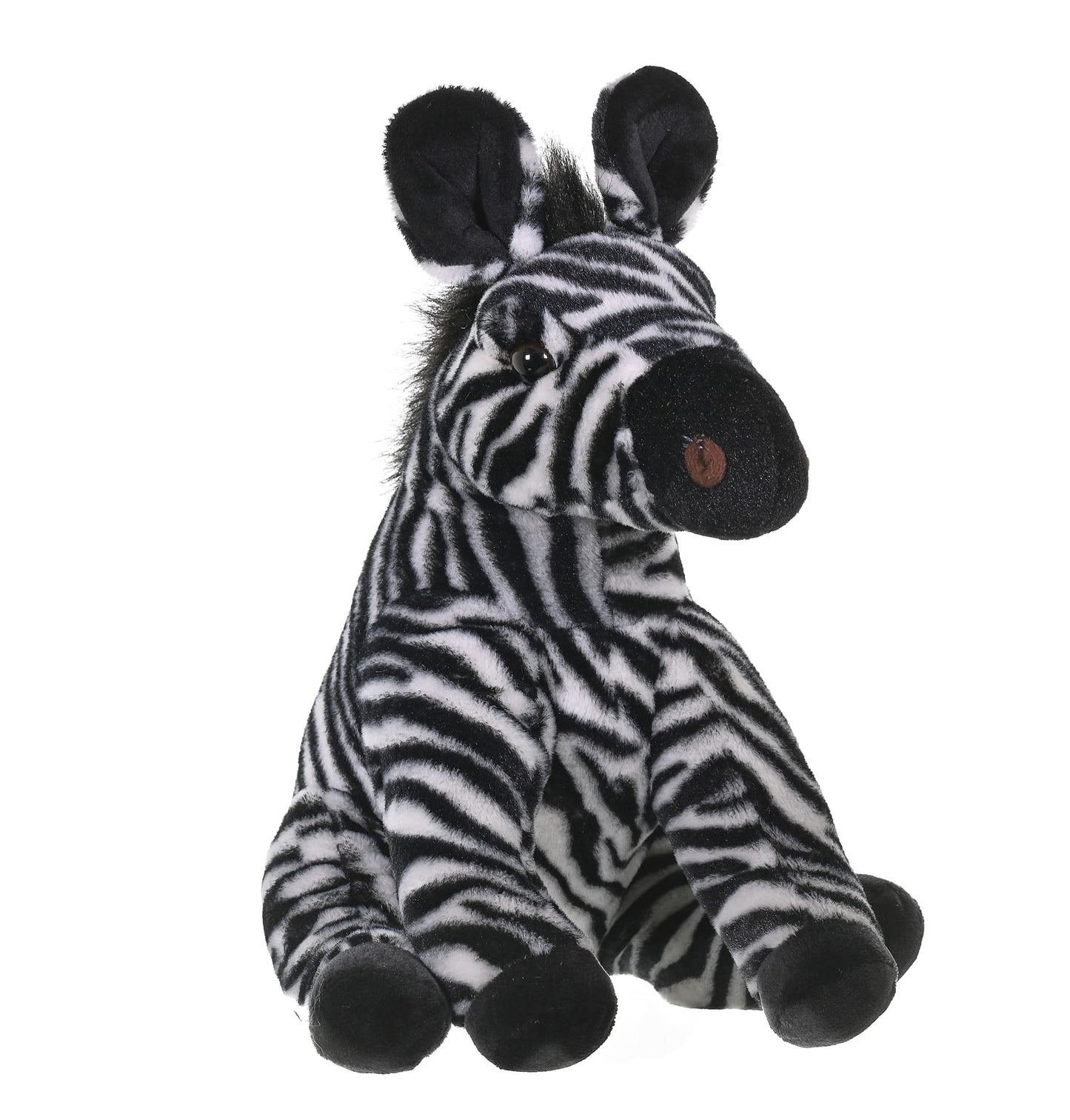 Wild Republic Zebra Plush, Stuffed Animal, Plush Toy, Gifts For Kids, Cuddlekins 12 Inches, Multicolor