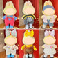 6 Packs 17cm Clothes Set - 6 Sets Doll Clothes for 17cm Dolls  enhanced Stylish Outfit with Accessories for Play & Display(No Doll)