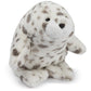 GUND Nuri Leopard Seal Plush  enhanced Stuffed Animal for Ages 1 and Up  White/Gray  10 