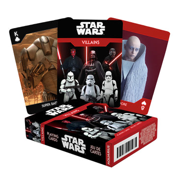 Aquarius Star Wars Playing Cards - Dark Side Villains Themed Deck Of Cards For Your Favorite Card Games - Officially Licensed Star Wars Merchandise & Collectibles