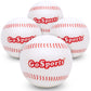 GoSports Pitch N Stick Replacement Baseballs 4 Pack - Sticky Baseballs for Pitch N Stick Baseball Game