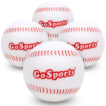 GoSports Pitch N Stick Replacement Baseballs 4 Pack - Sticky Baseballs for Pitch N Stick Baseball Game