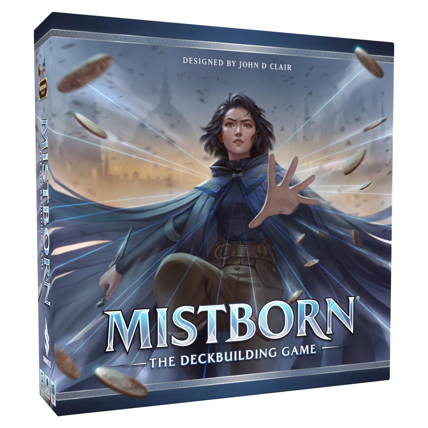 Brotherwise Games Mistborn Deckbuilding Game - Cooperative Card Game - Strategic Gameplay with Cardboard Components