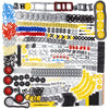 Habow 1085Pcs Technic-Parts Gears-Axle-Pin-Connector Compatible With Lego-Technic Shock Bsorber Wheels Chain Link Frame Joints C