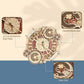 Rokr 3D Wooden Puzzles For Adults Mechanical Clock Kits-Zodiac Clock, Diy Clock Model Building Kits Brain Teaser Puzzles, Diy Crafts/Hobbies/Gifts Desk Decor For Teens (Zodiac Clock)