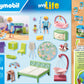Playmobil Mylife 71609 Bedroom And Two Playmobil Figures, Made From Over 80% Recycled And Biobased Materials, Detailed Toy For C
