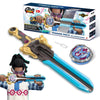 INFINITY NADO Battling Toys  Spinning Top and decorative replica blade Launcher Battle Set Toys for Kids  Battle Brust decorative replica blade Top Toys for 5 6 7 8 9 10 11 12 Year Old Boys  Gold Warrior Phoenix