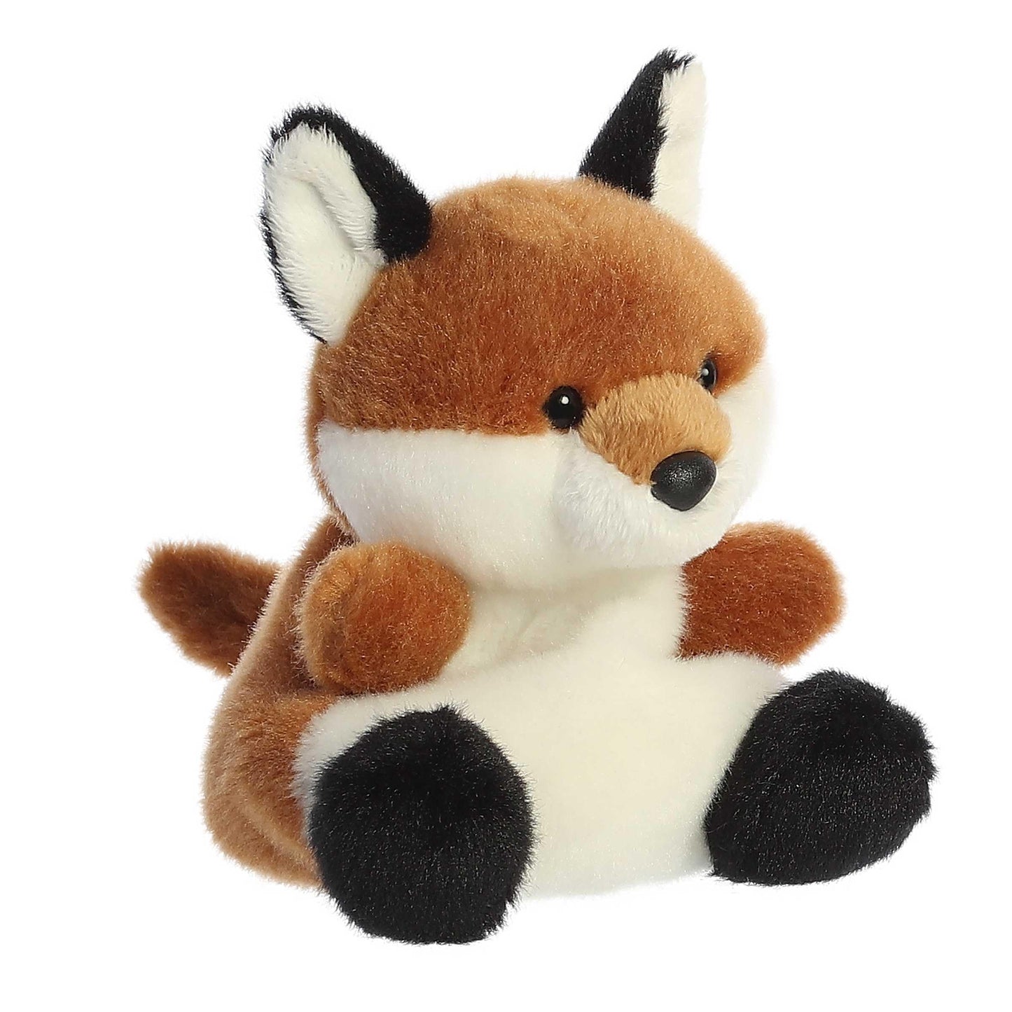 Aurora® Mini Sly Fox™ Stuffed Animal - Brown Plush Toy for Kids & Collectors - 4.5 Inches, Polyester Material