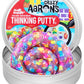 Crazy Aaron'S Thinking Putty 4' Tin - Arcade Adventure Hide Inside - Clear Putty With Hidden Pieces, Non Toxic - Never Dries Out