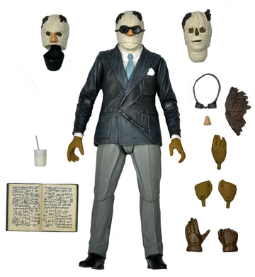 Neca - Universal Monsters - 7” Scale Action Figure - Ultimate Invisible Man Figure (Color)