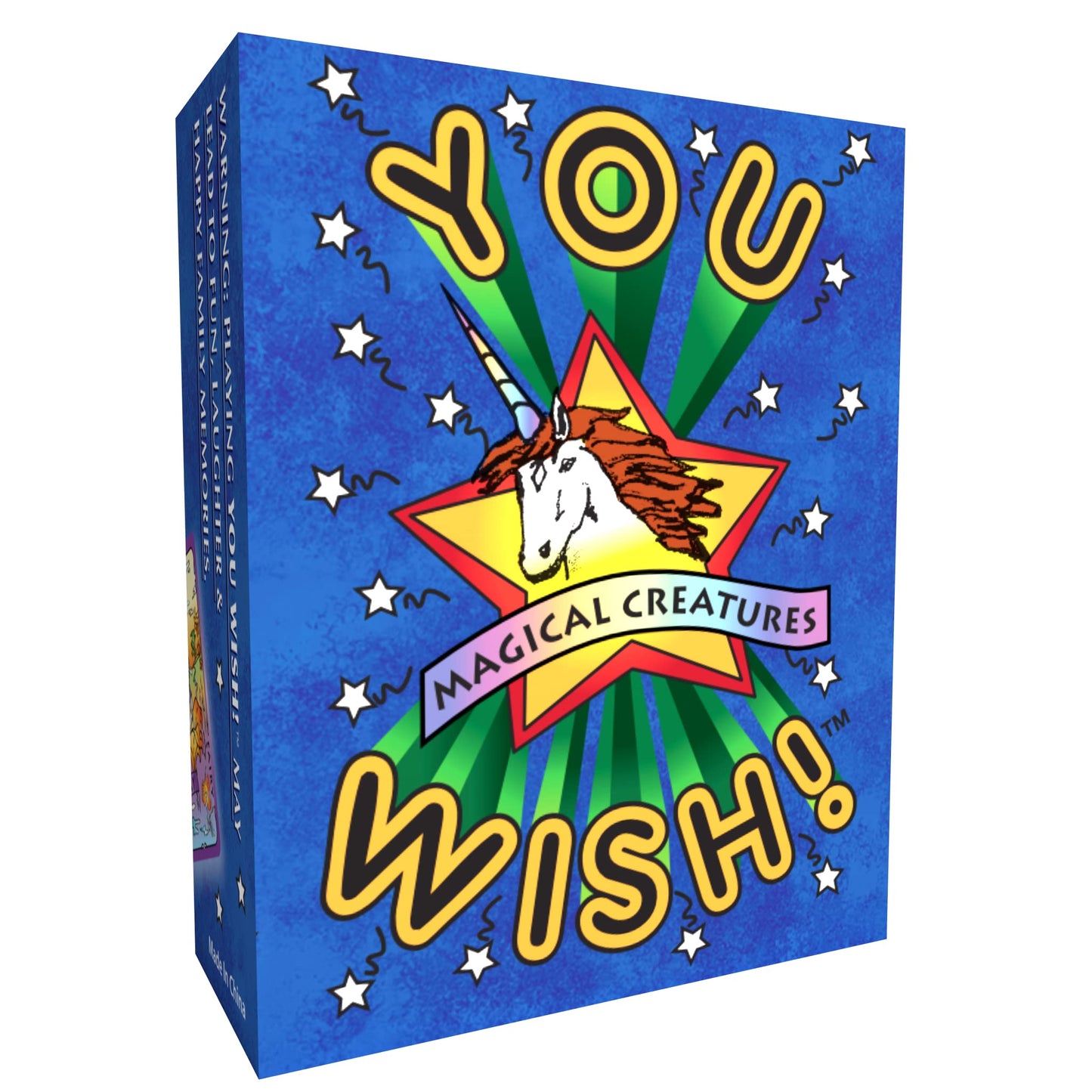 You Wish! Magical Creatures Family Card Game - Easy Card Game For Kids And Adults, Great For Game Night, Modern Twist On Go Fish Meets Uno, Fun For All Ages