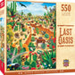 550 Piece Jigsaw Puzzle for mature-themed  Family  Or Youth - Last Oasis by MasterPieces - 18X24 - Family Owned American Puzzle Company