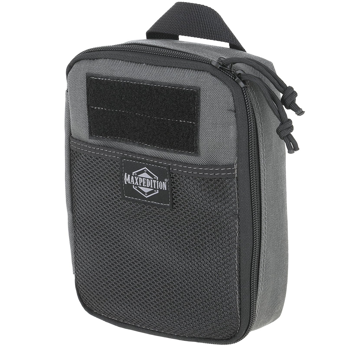 MAXPEDITION Beefy Pocket Organizer (Wolf Gray) Compact, MOLLE-Compatible, 1000D Nylon Tactical EDC Pouch, Everyday Carry Tool Po